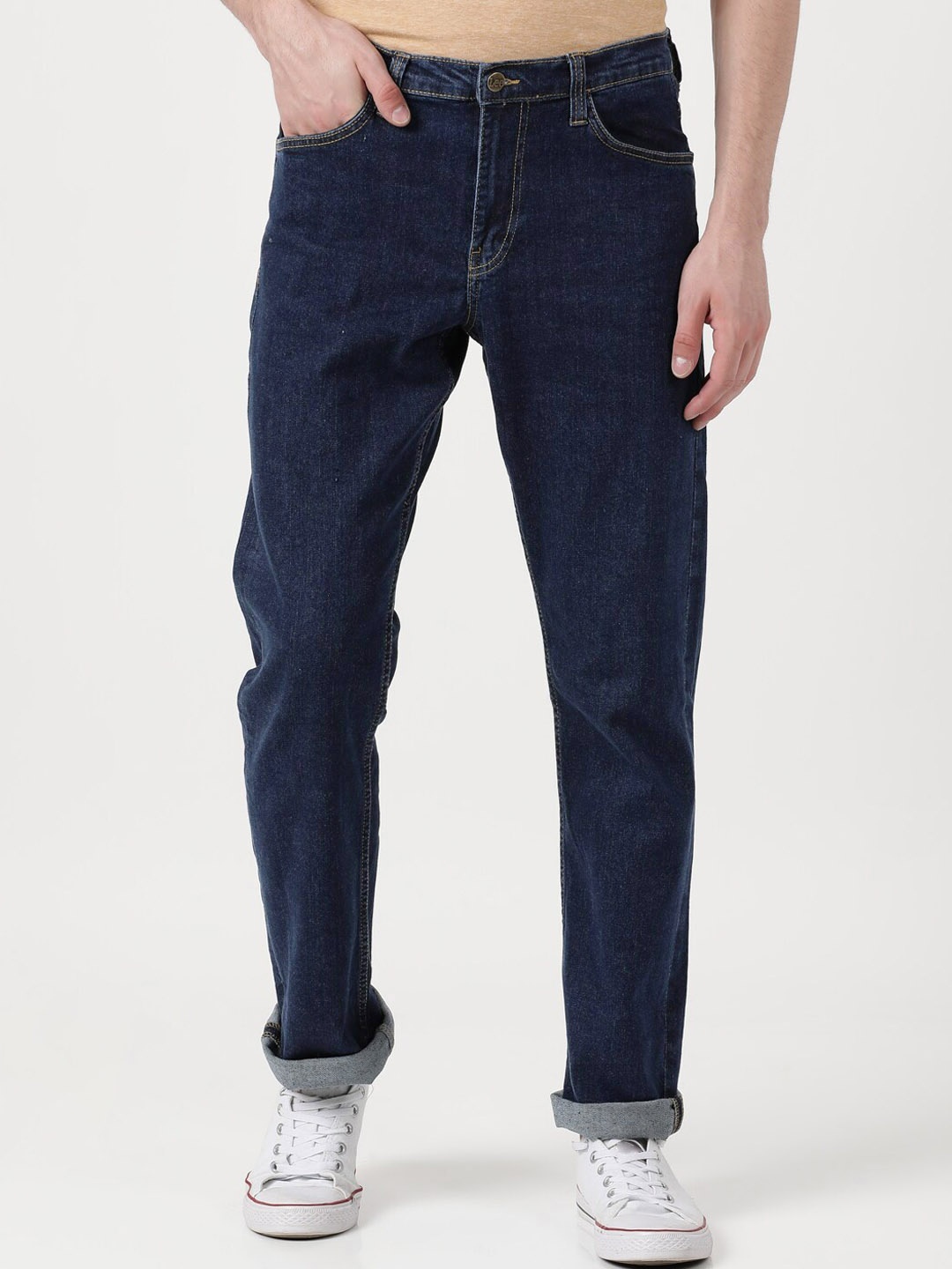 

Lee Men Rodeo Fit Stretchable Jeans, Blue