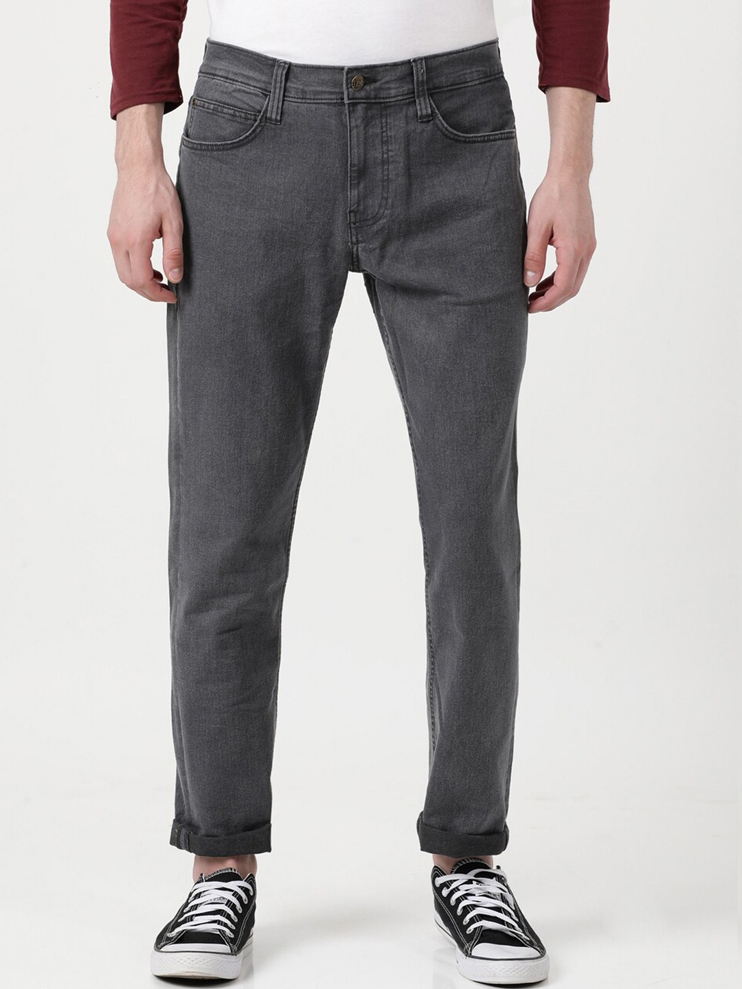 

Lee Men Grey Slim Fit Stretchable Jeans