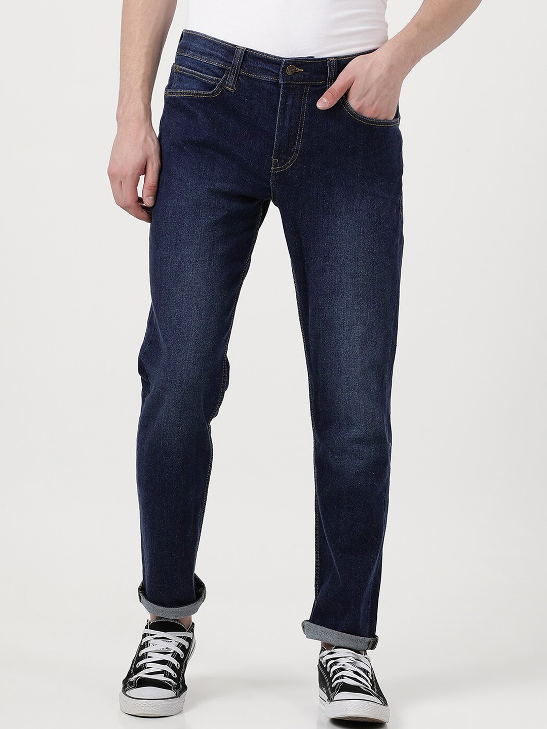 

Lee Men Blue Slim Fit Light Fade Stretchable Jeans