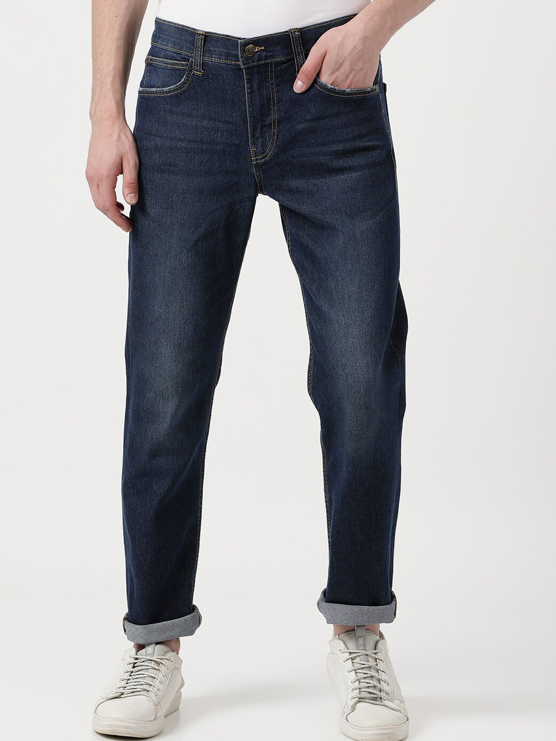 

Lee Men Blue Slim Fit Light Fade Stretchable Jeans