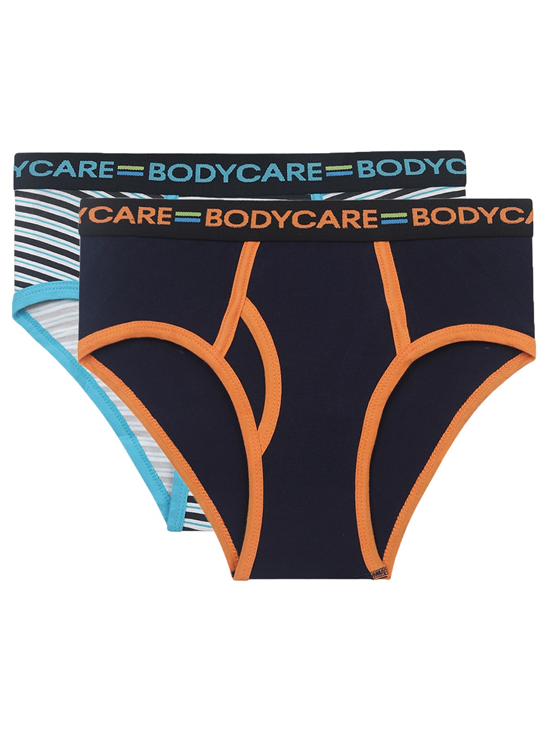 

Bodycare Kids Boys Pack of 2 Assorted Cotton Basic Briefs