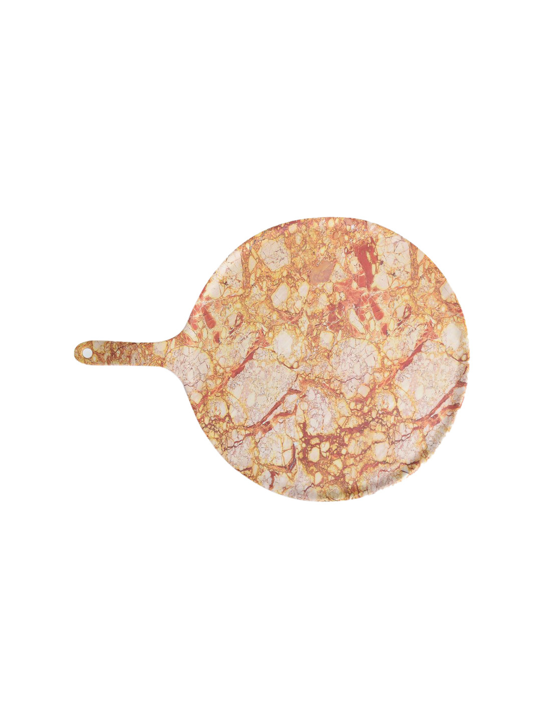 

REYIN Red & Beige Textured Pizza Platter