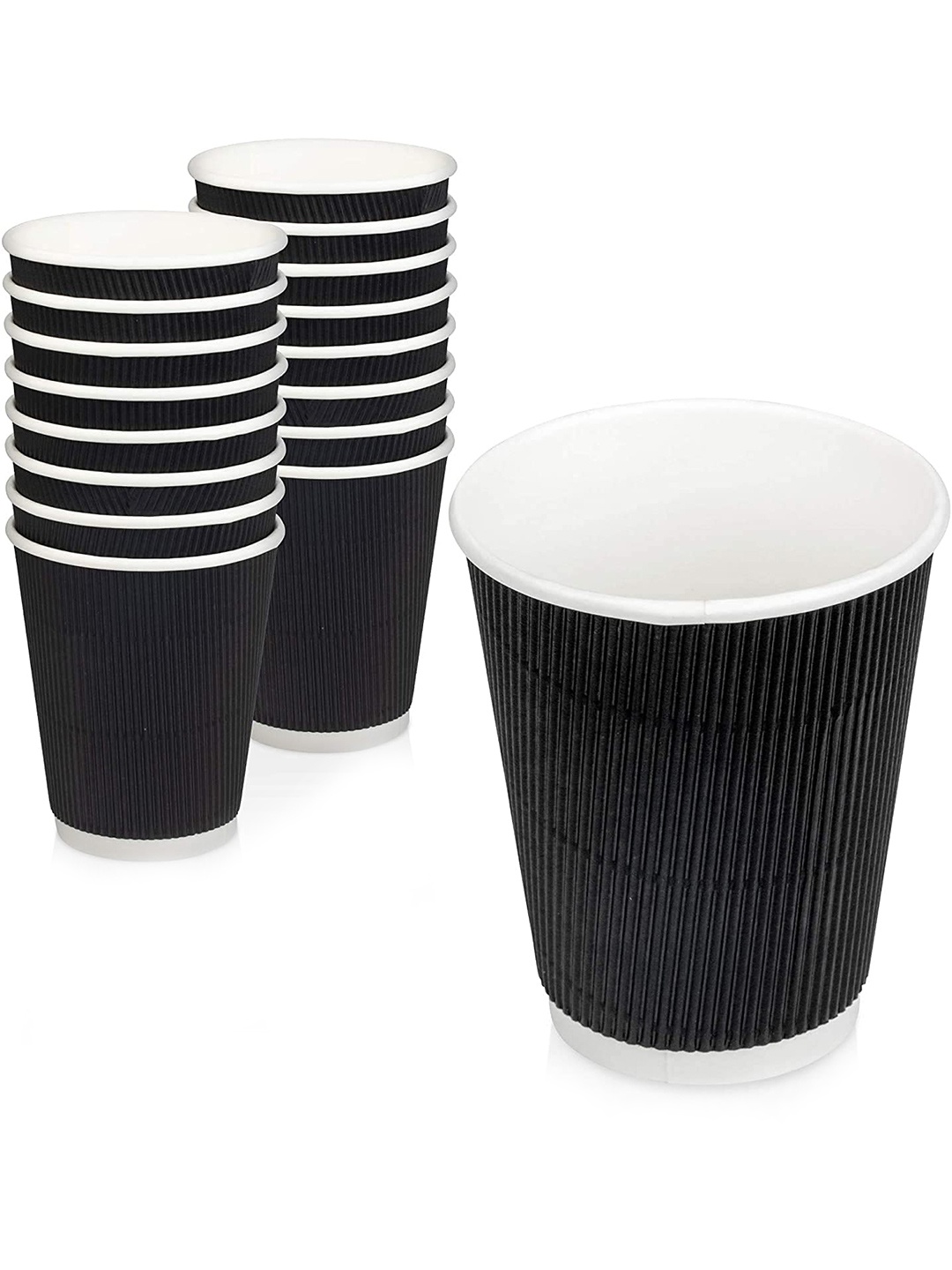 

NASTEE Black & White Wood Matte Cup 200 ML