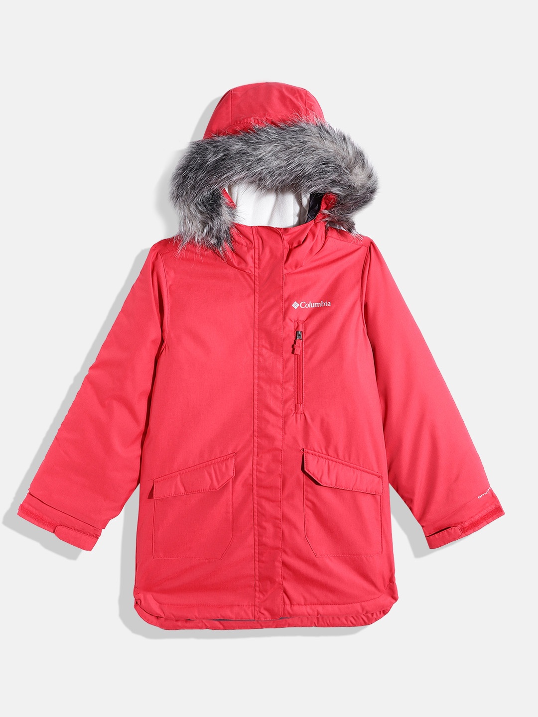 

Columbia Girls Solid Insulator Bomber Jacket, Red