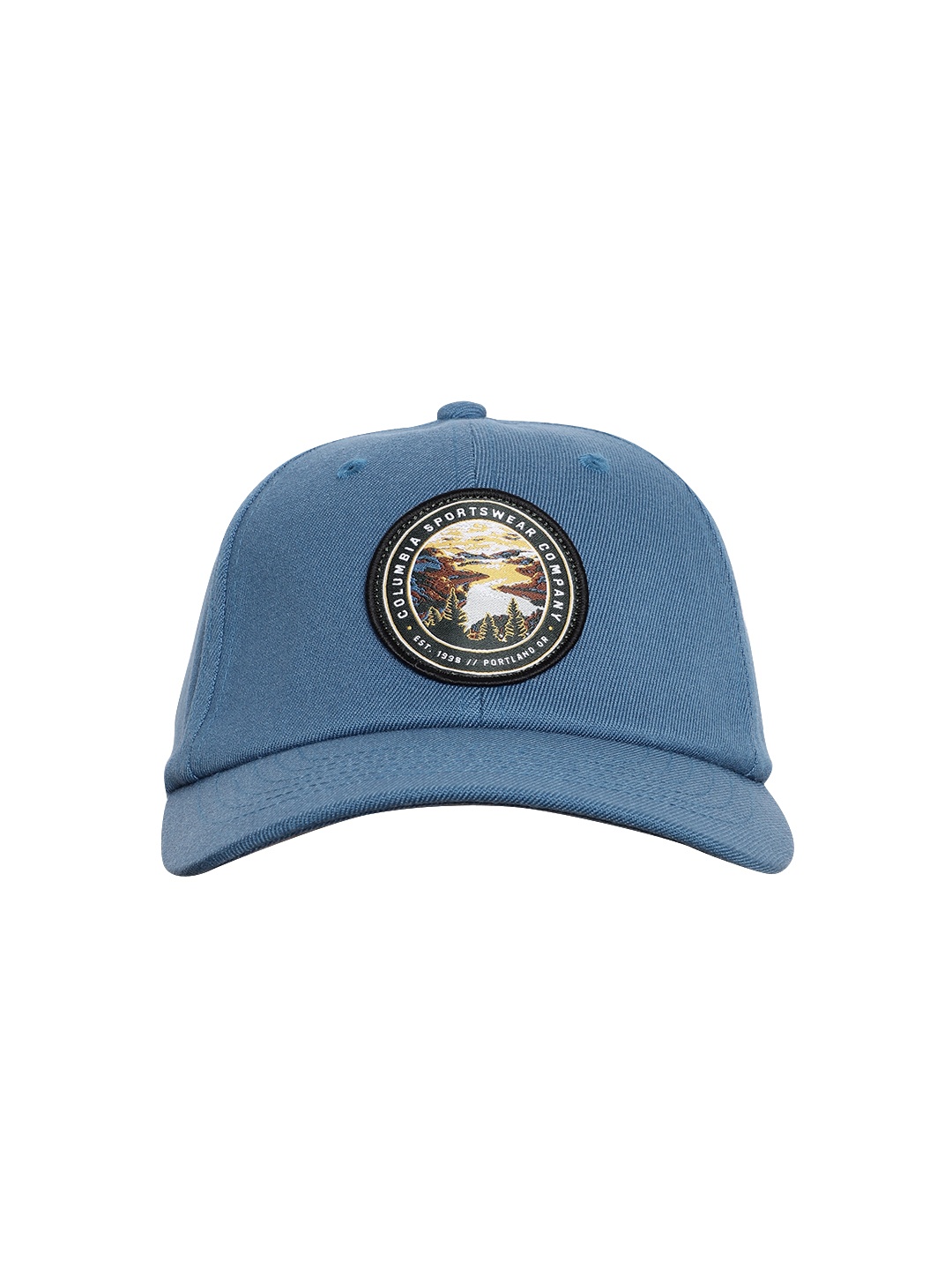 

Columbia Unisex Blue Embroidered Baseball Cap
