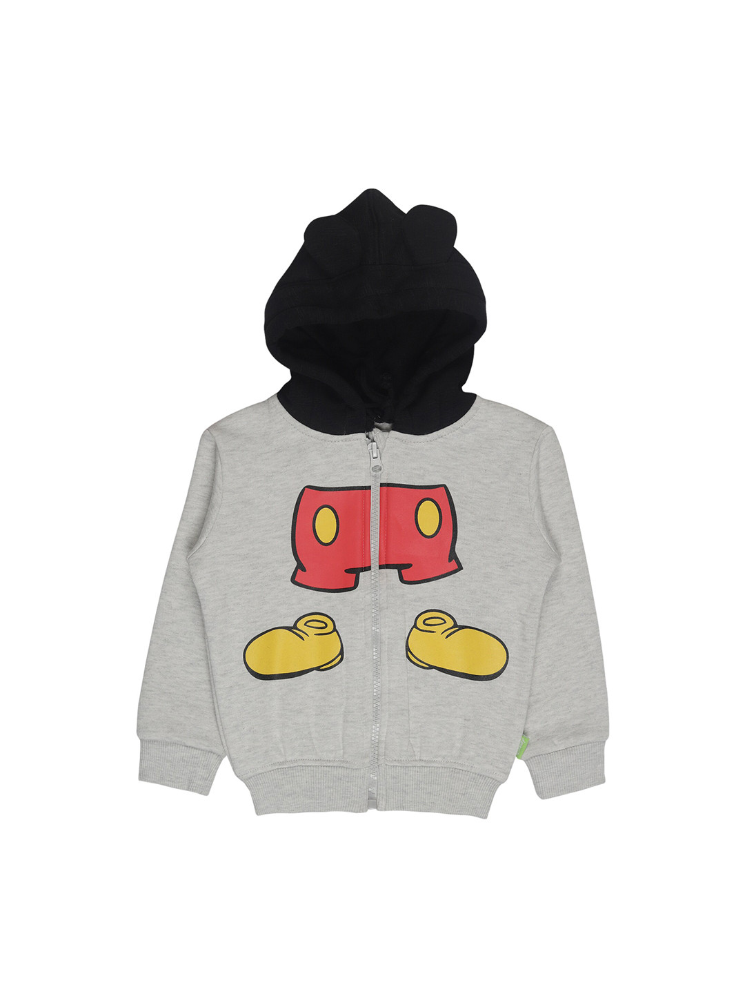 

Bodycare Kids Boys Grey Mickey Mouse Cotton Open Front Jacket