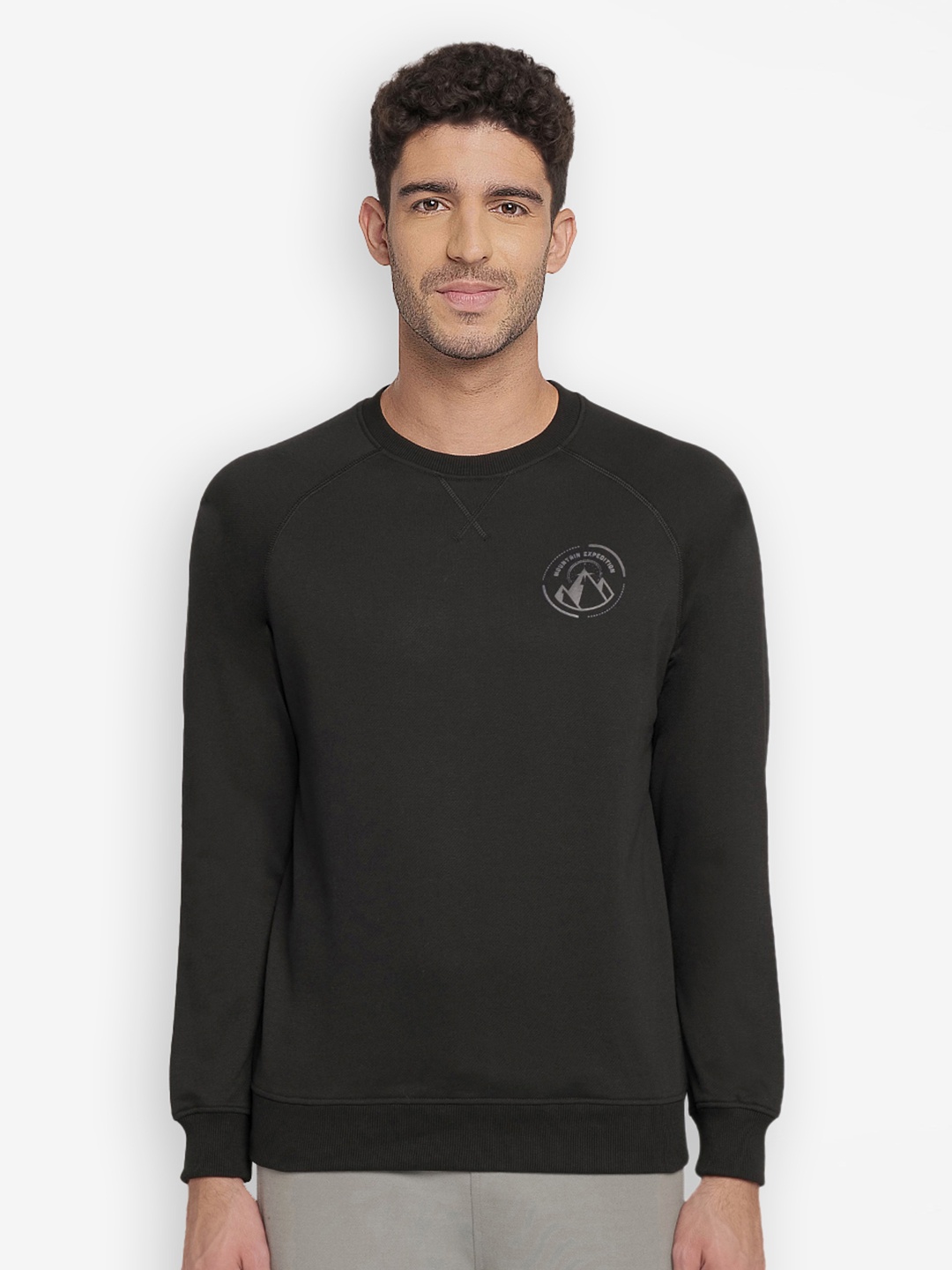 

Wildcraft Men Black Sweatshirt