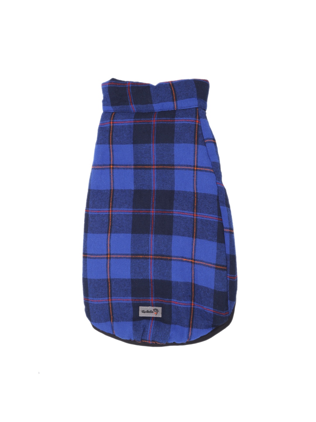 

Lulala Blue Checked Dog Winter Reversible Jacket