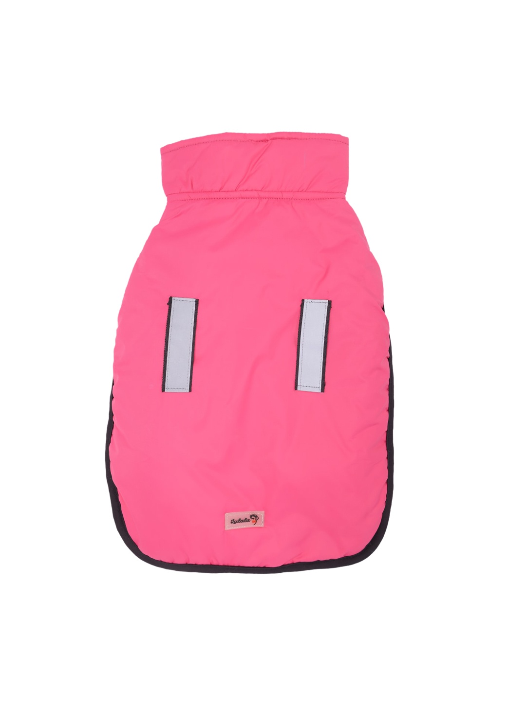 

Lulala Pink Solid Polyester Reversible Dog Jackets