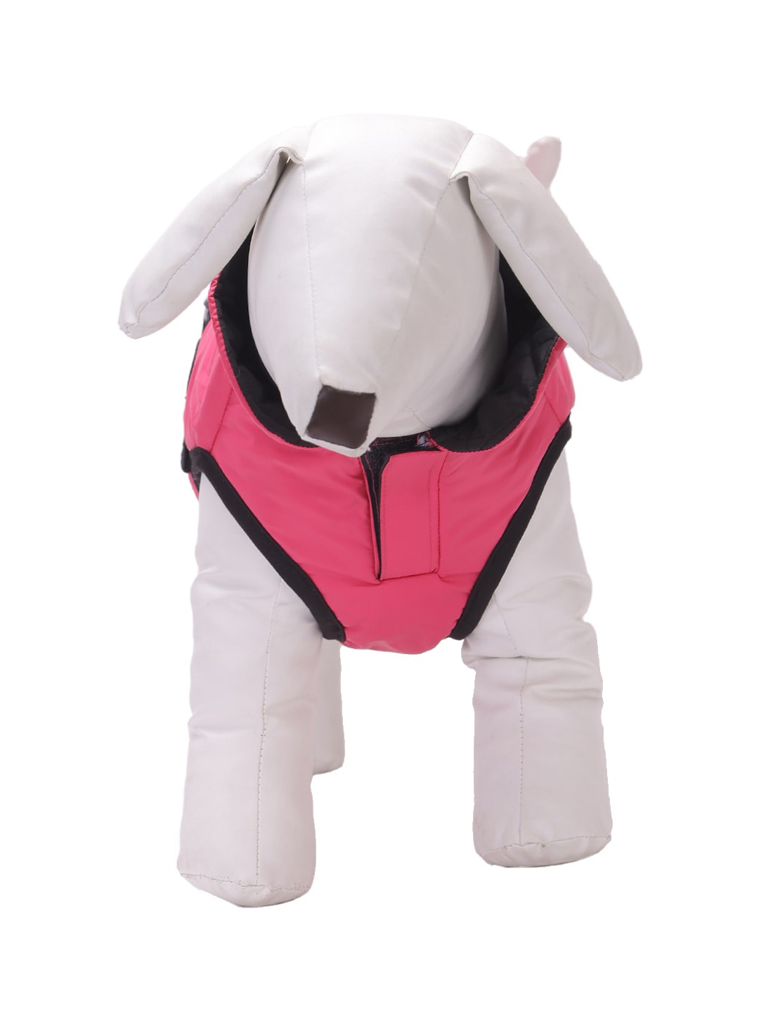 

Lulala Pink Solid Reversible Dog Jackets