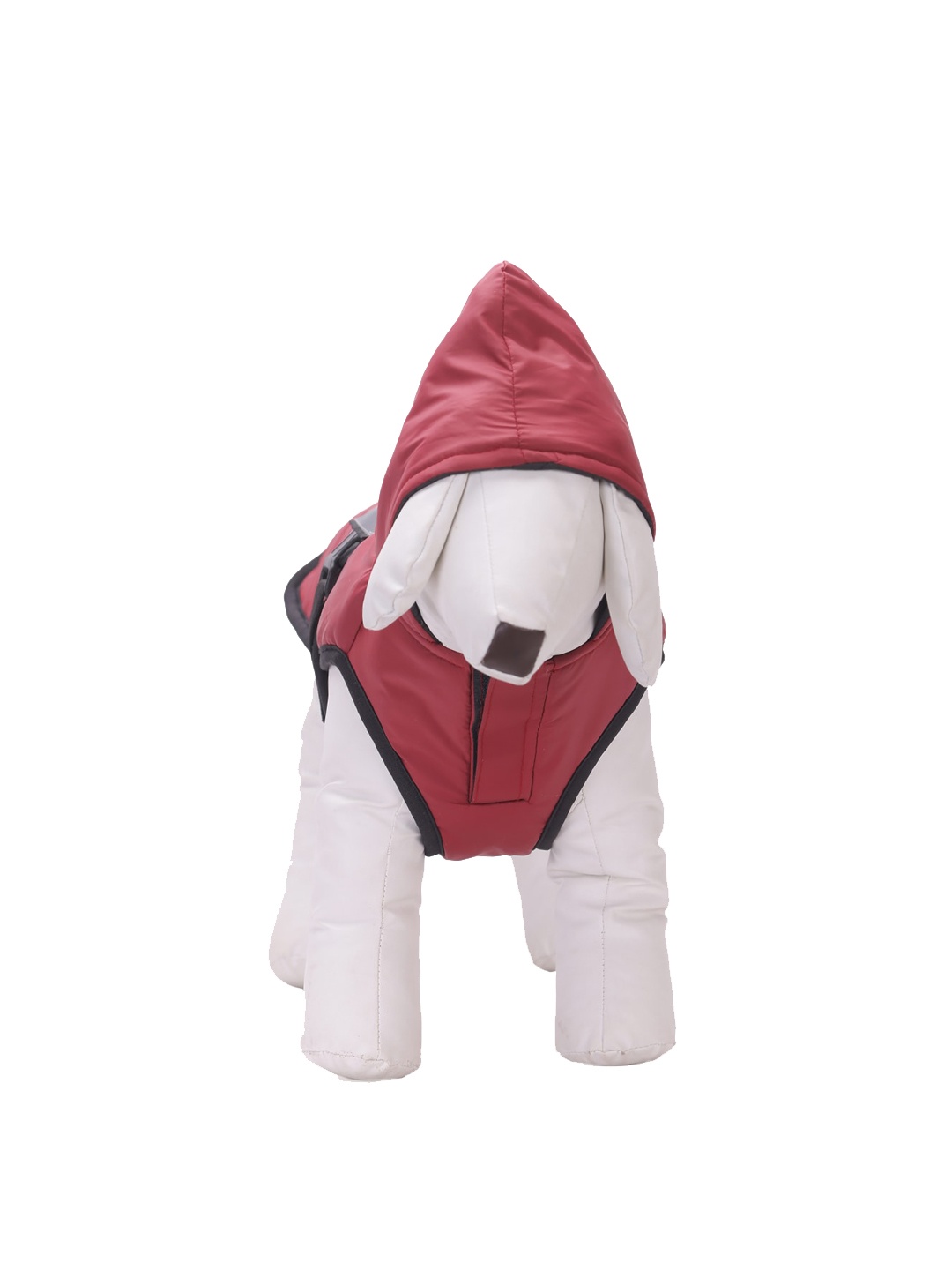 

Lulala Maroon Solid Dog Jacket