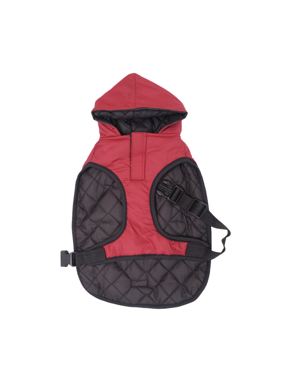 

Lulala Maroon Solid Dog Jacket