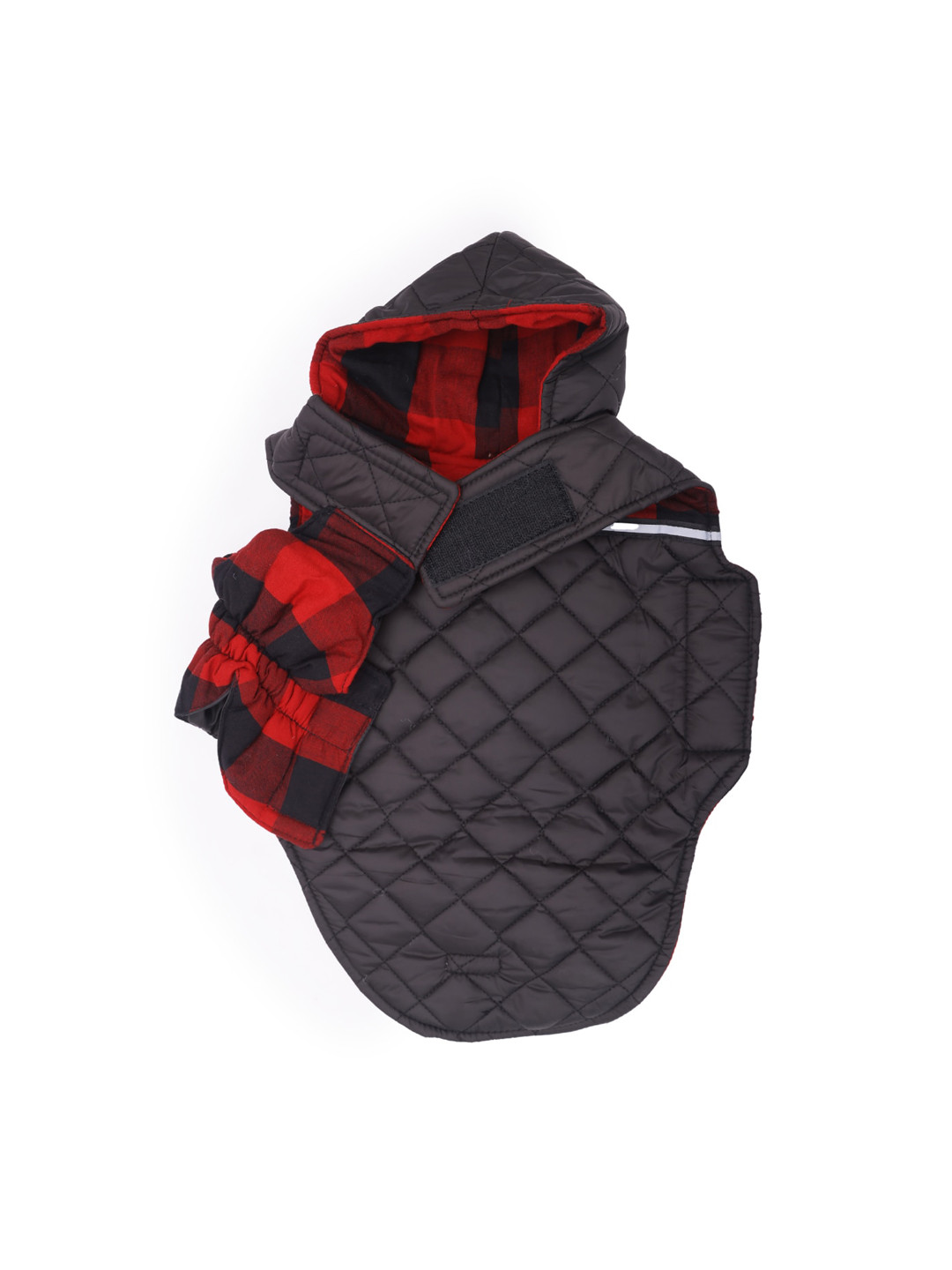 

Lulala Red & Black Checked Dog Jackets