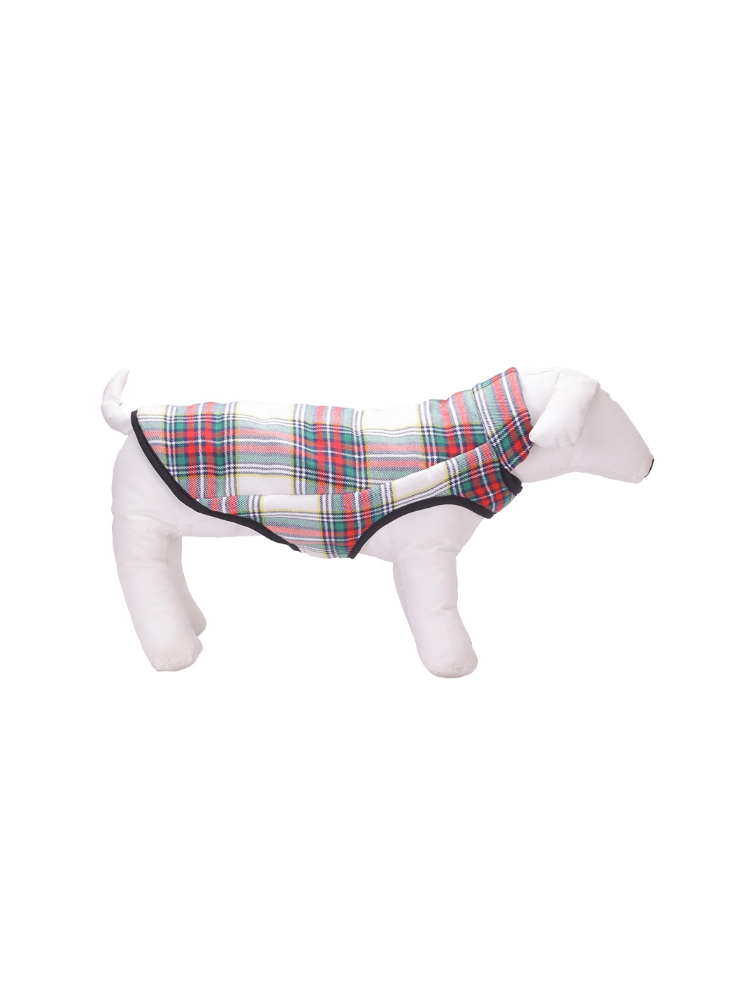 

Lulala Red & Green Checked Reversible Dog Jackets