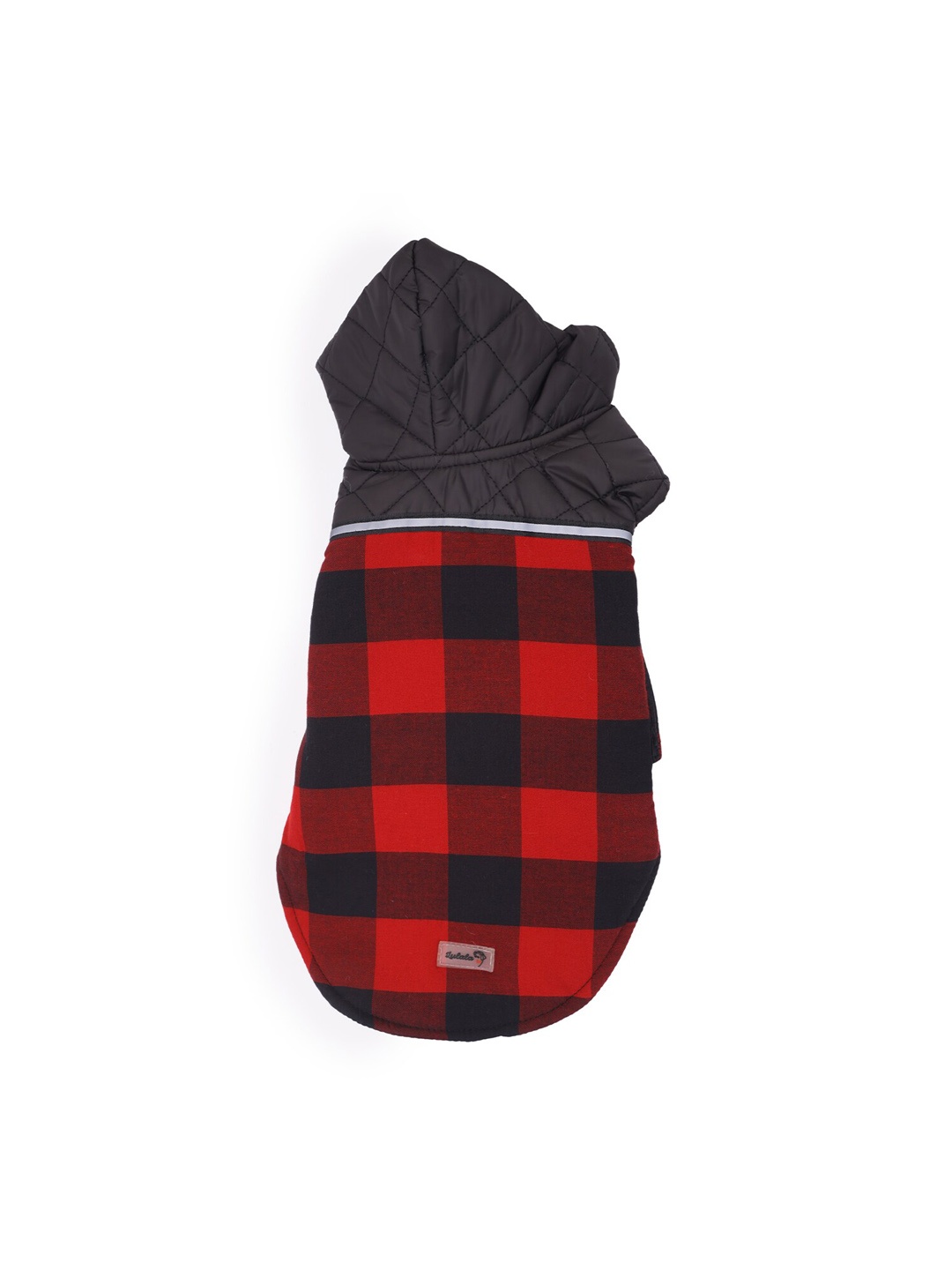 

Lulala Red & Black Checked Reversible Dog Jacket