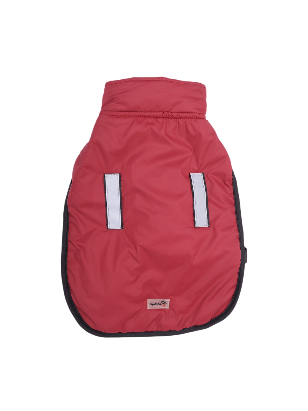 

Lulala Maroon Solid Dog Reversible Winter Jacket