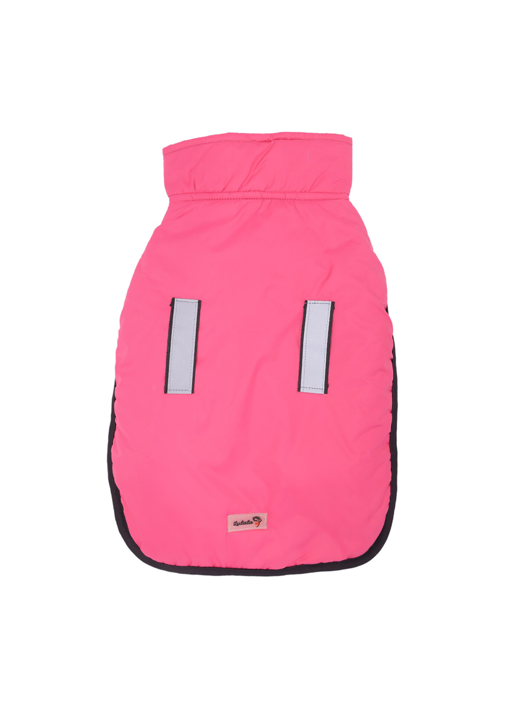 

Lulala Pink Solid Dog Winter Reversible Jacket