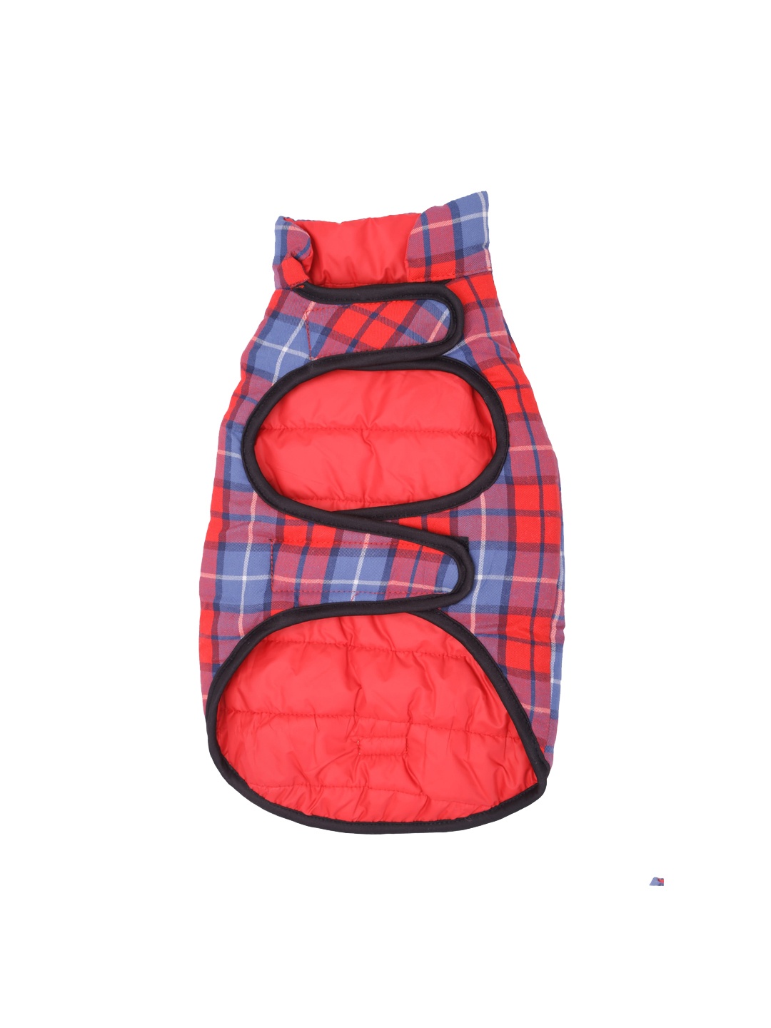 

Lulala Red & Blue Checked Reversible Dog Jackets