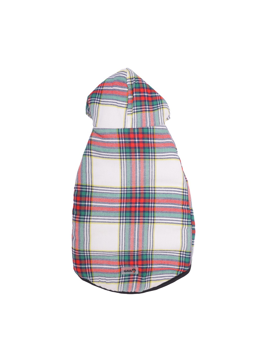 

Lulala Green & Red Checked Dog Reversible Winter Hoodie Jacket