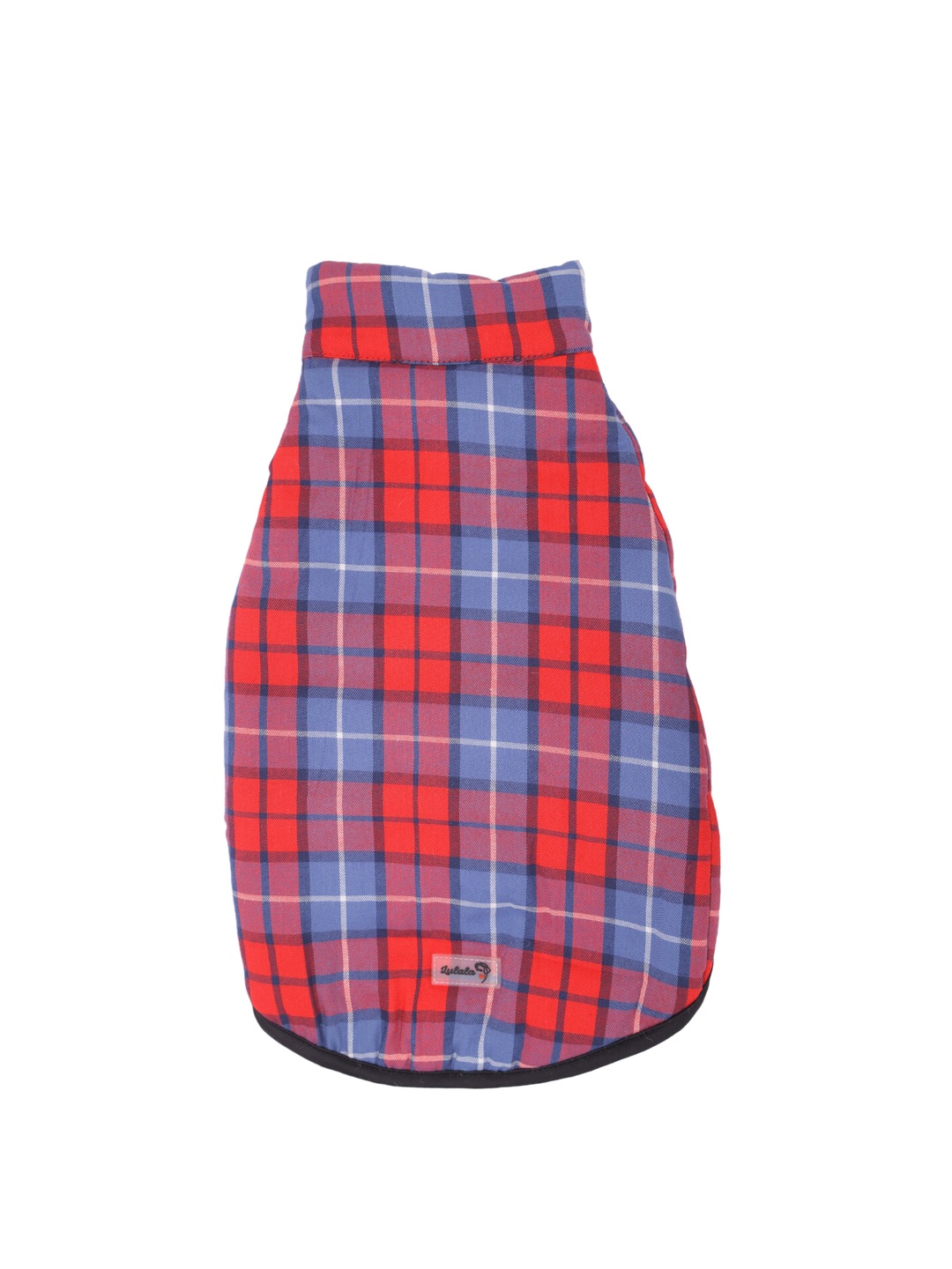 

Lulala Red & Blue Checked Reversible Dog Jackets