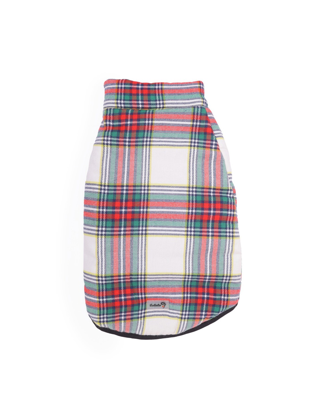

Lulala White & Red Checked Reversible Dog Jackets