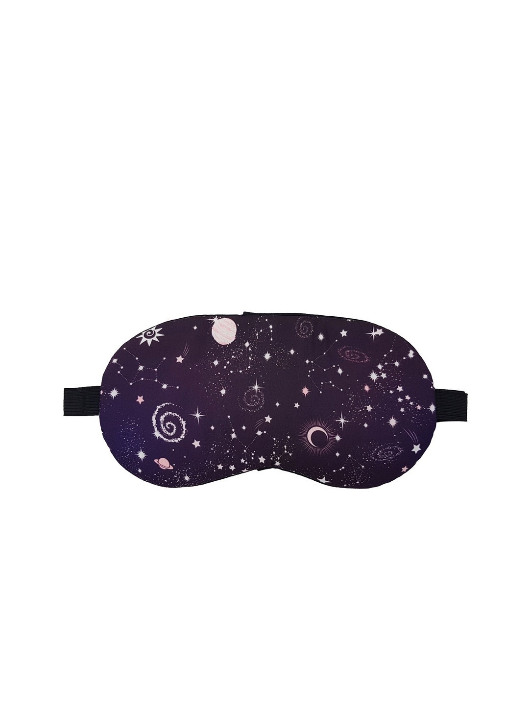 

JENNA Galaxy Printed Sleeping Eye Mask, Black