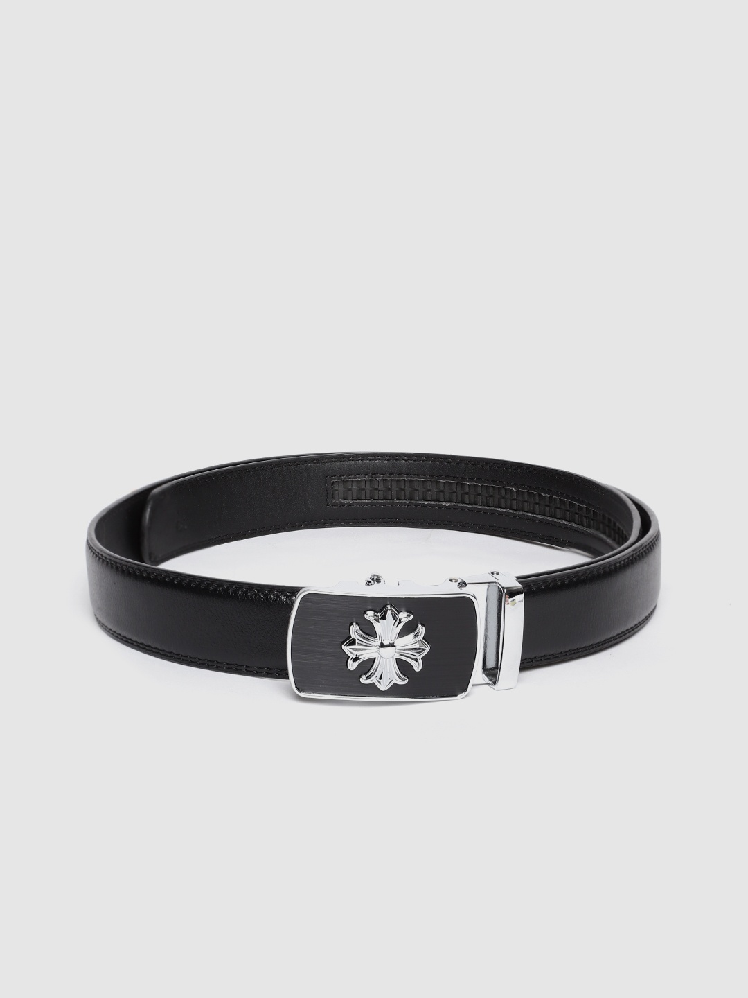 

HIGHLANDER Men Black Solid Belt