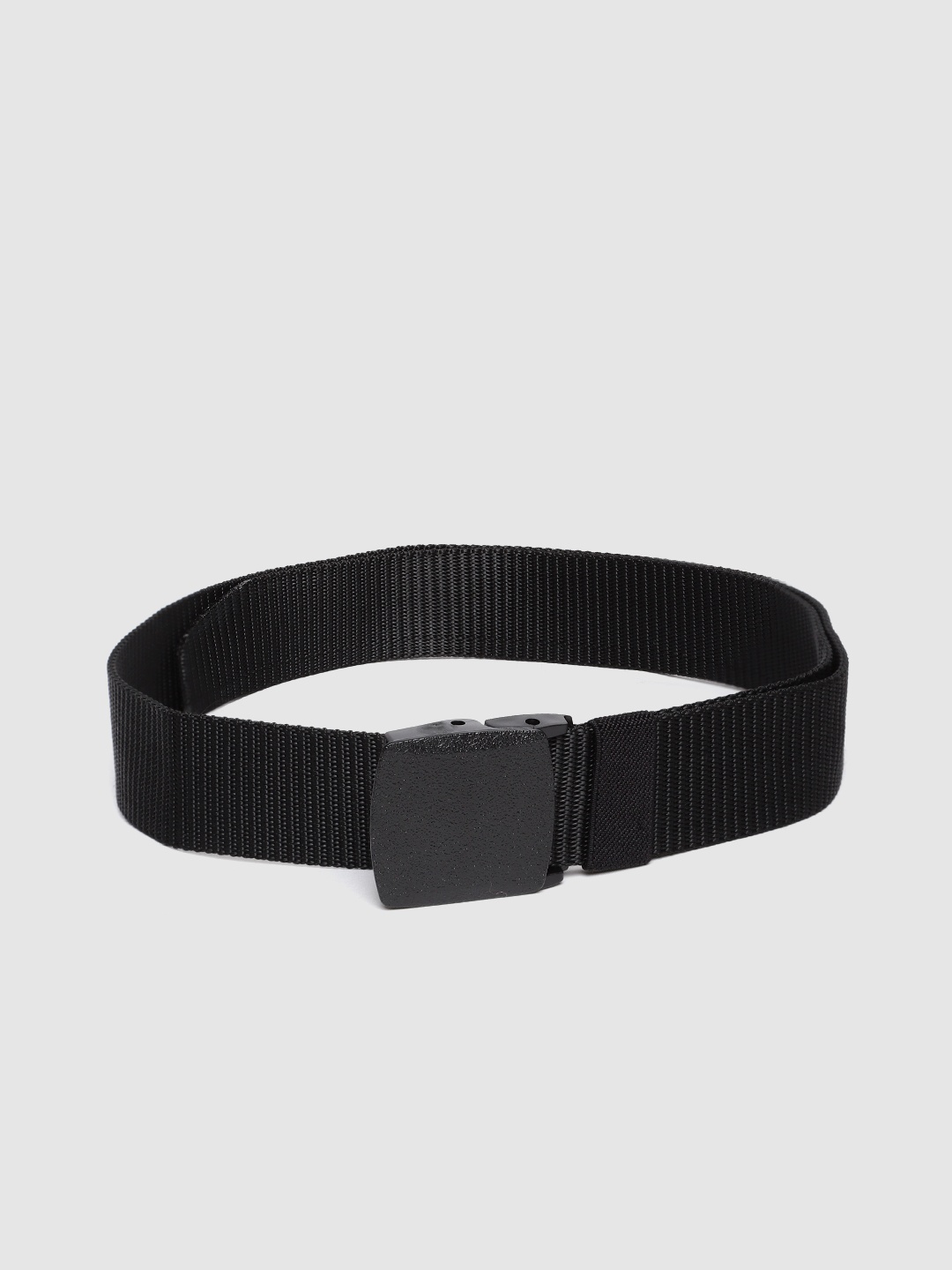 

HIGHLANDER Men Black Woven Design Belt