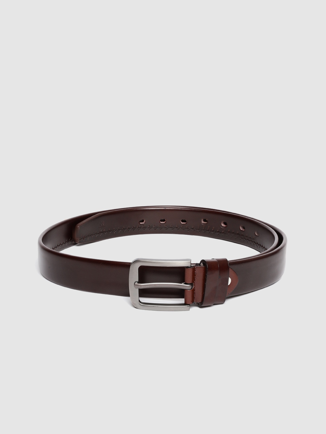 

HIGHLANDER Men Coffee Brown Solid Belt