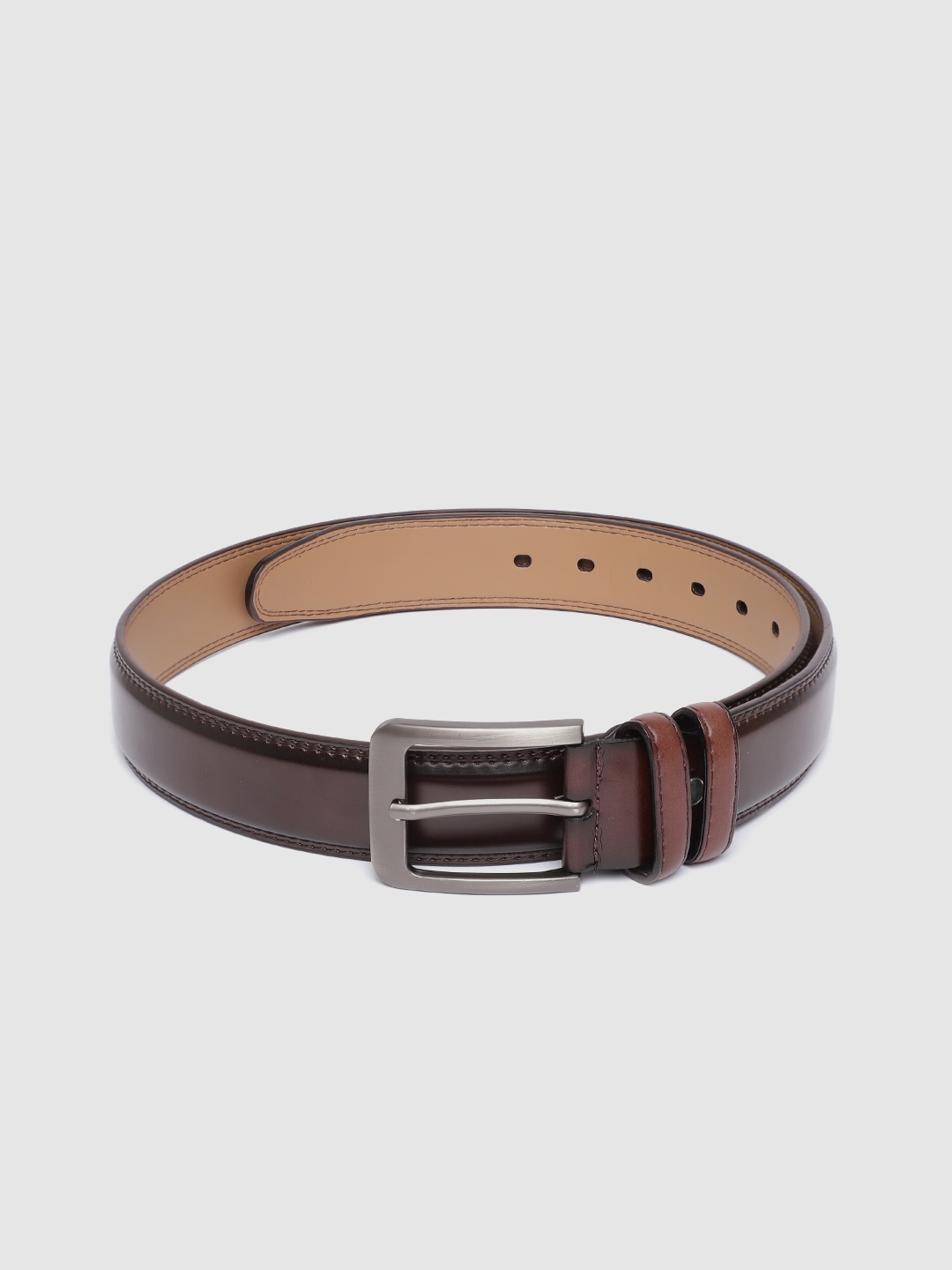 

HIGHLANDER Men Brown Solid Belt