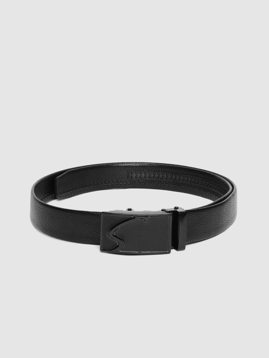 

HIGHLANDER Men Black Textured Belt