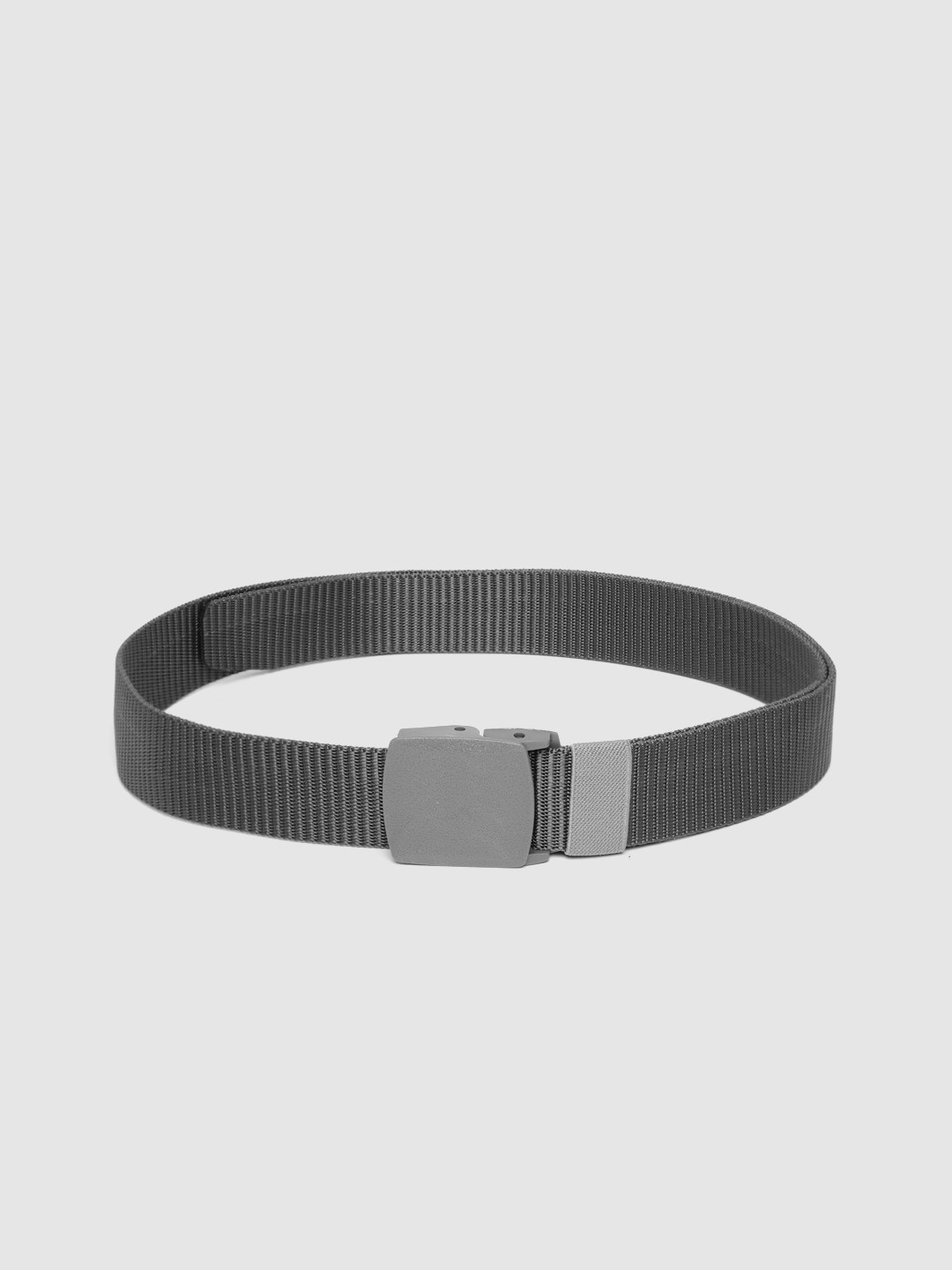 

HIGHLANDER Men Grey Woven Design Belt