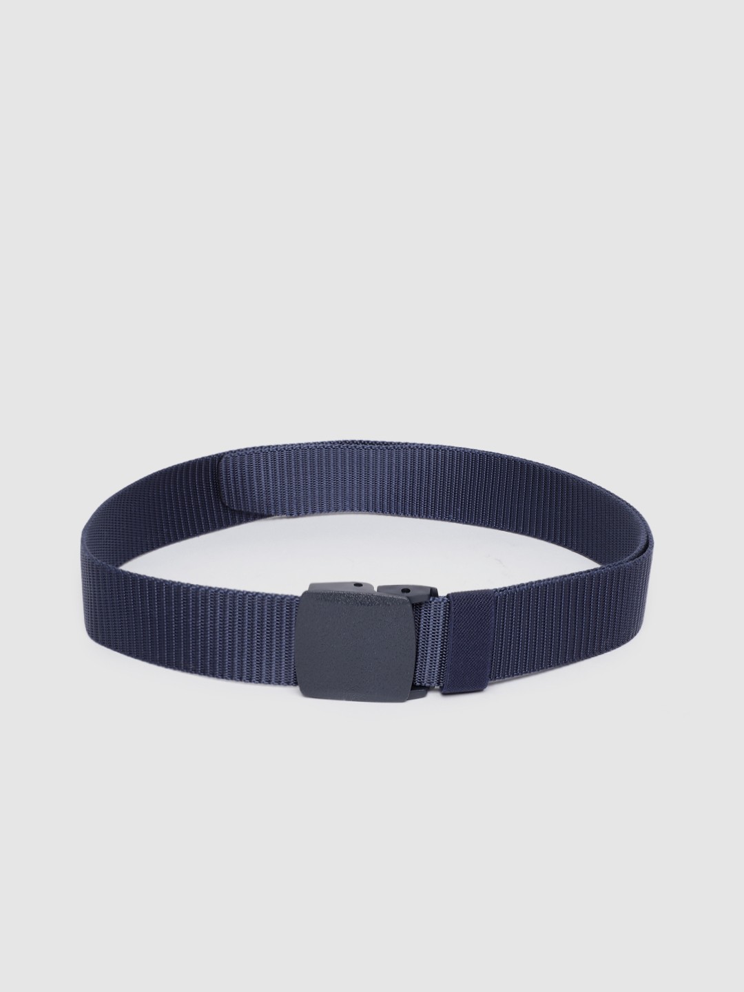 

HIGHLANDER Men Navy Blue Woven Design Belt