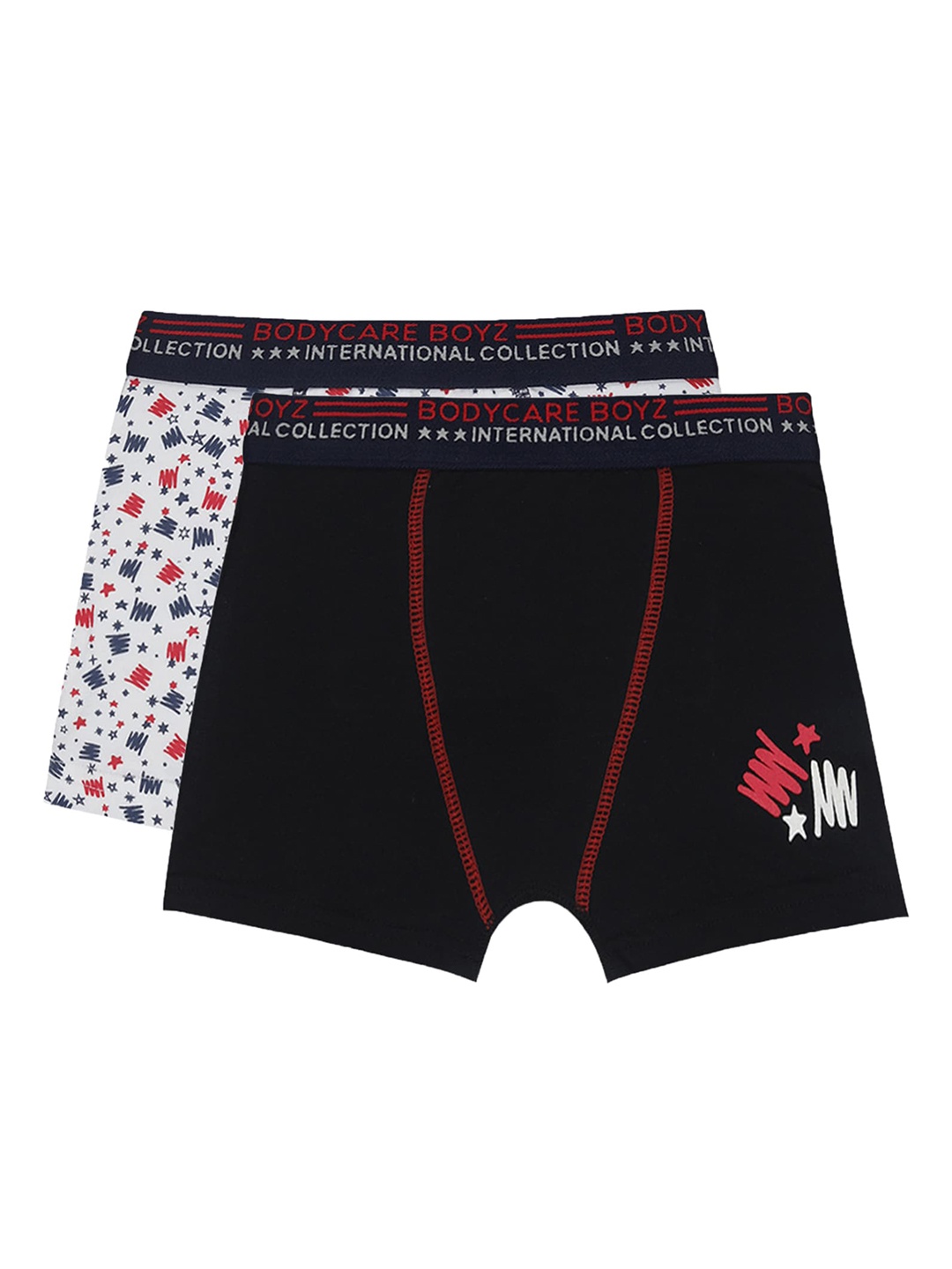 

Bodycare Kids Boys Pack Of 2 Assorted Cotton Trunks KGA2068C-80