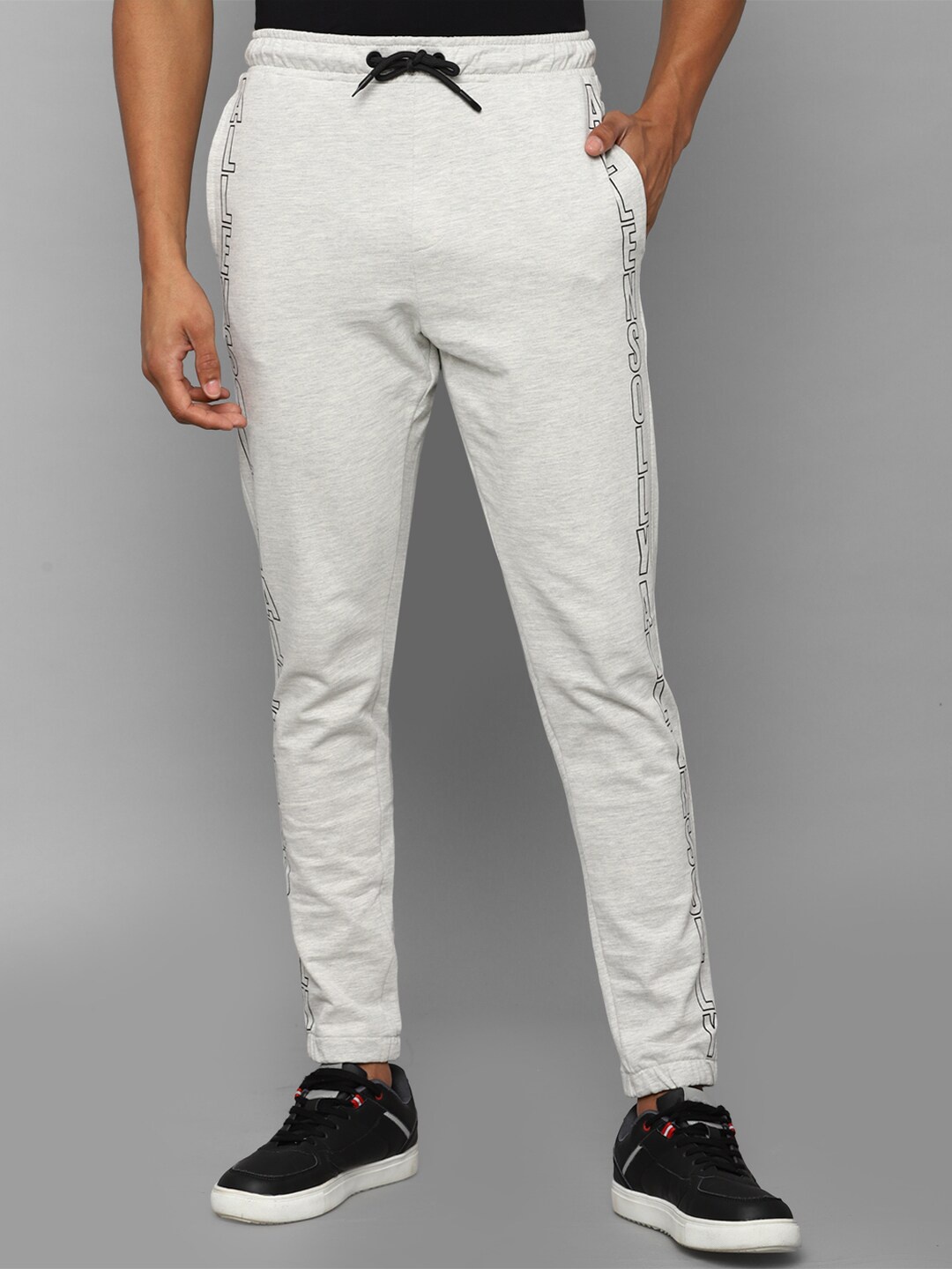 

Allen Solly Tribe Men Grey Solid Jogger