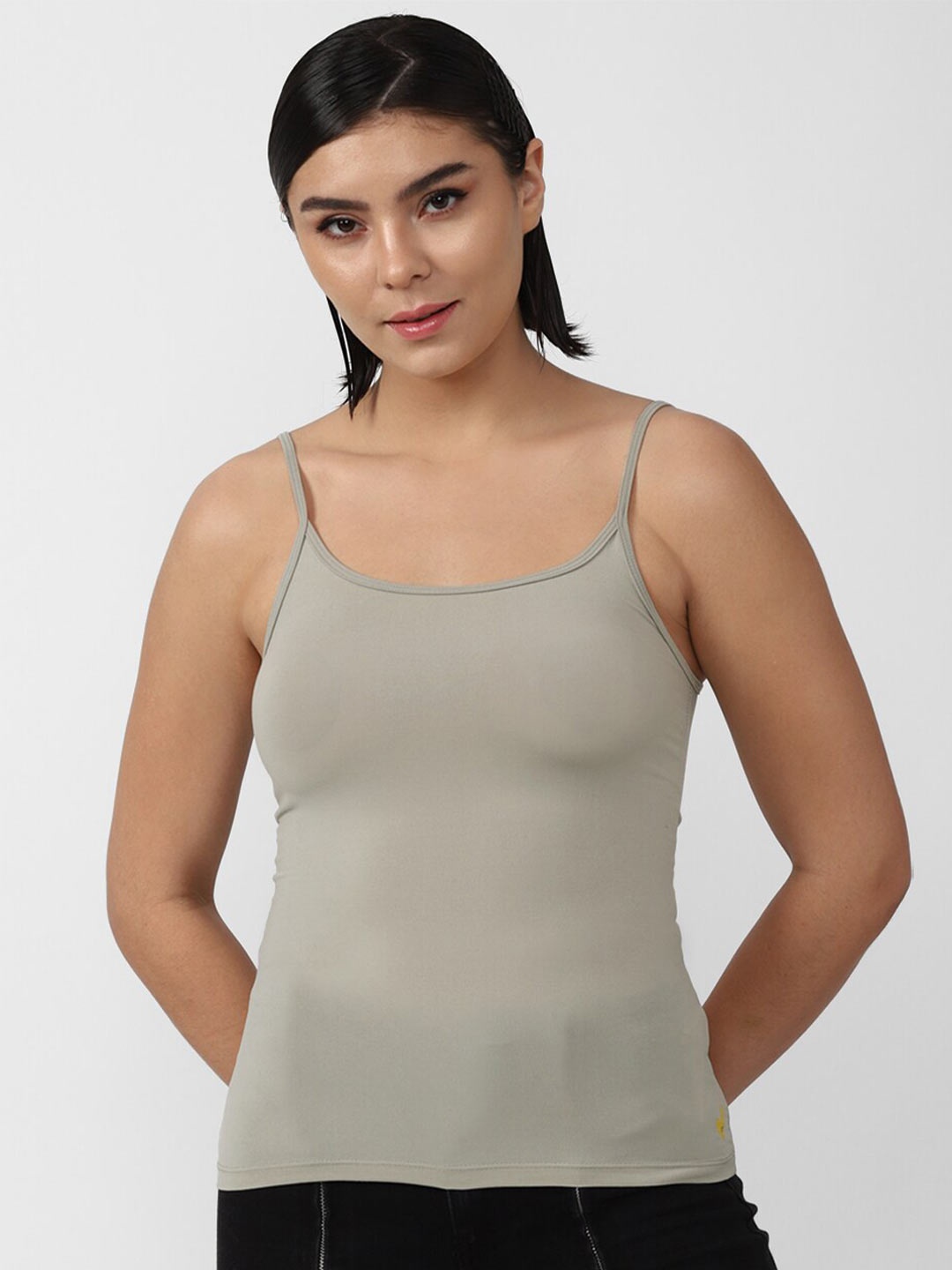 

FOREVER 21 Woman Grey Solid Camisole