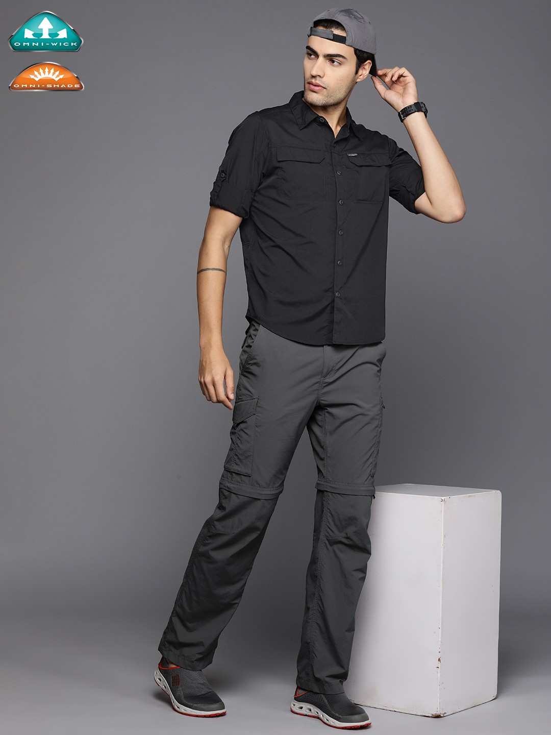 

Columbia Silver Ridge 2.0 Regular Fit Opaque Casual Shirt, Black