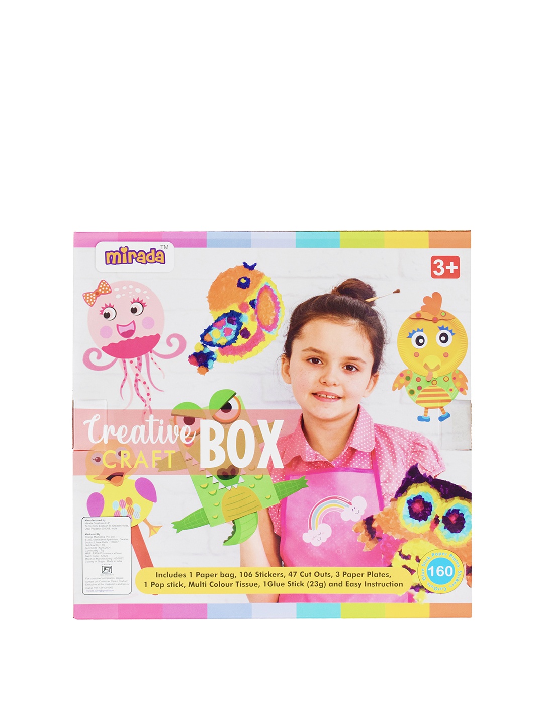 

Mirada Kids Art and Craft Kit, White