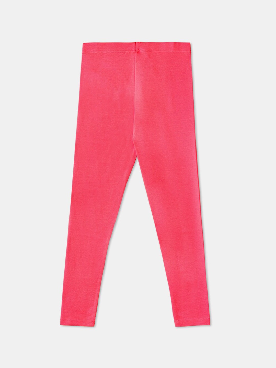 

R&B Girls Pink Solid Cotton Leggings