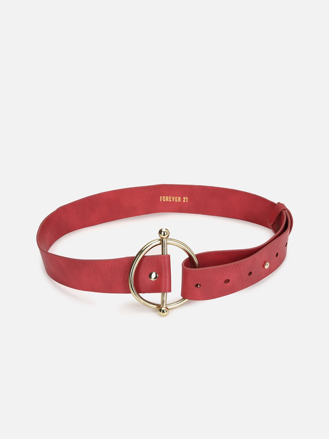 

FOREVER 21 Women Red PU Belt