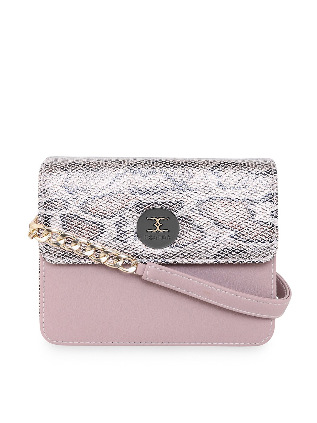 

ESBEDA Purple Animal Printed Sling Bag