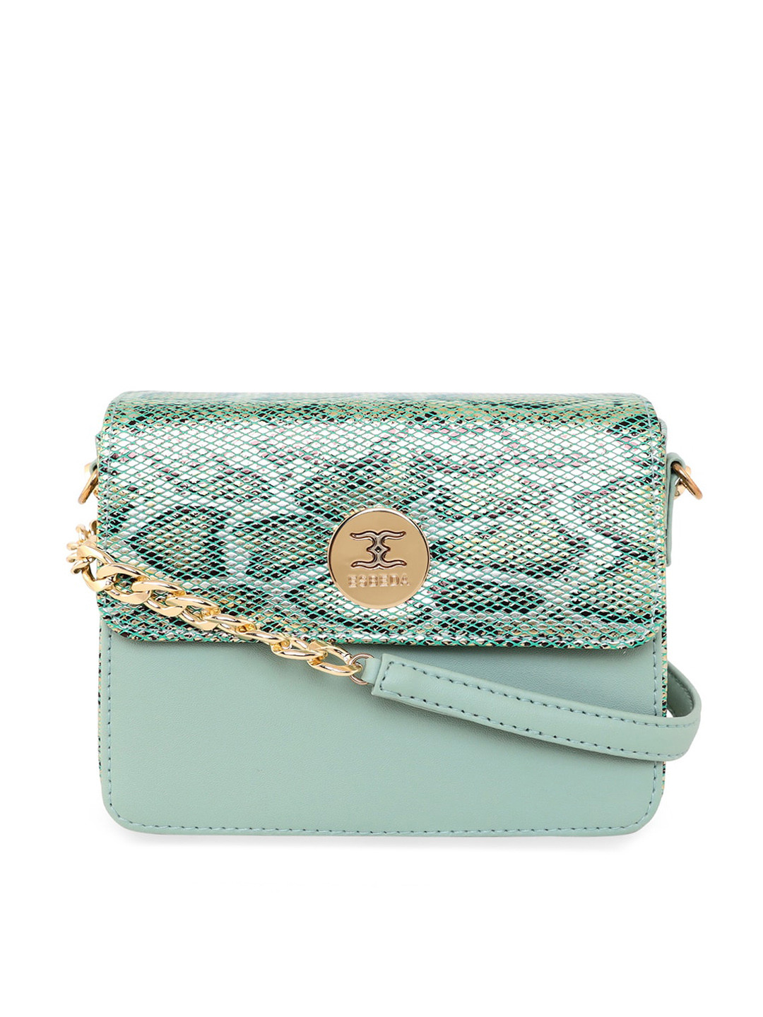 

ESBEDA Green Animal Printed Sling Bag