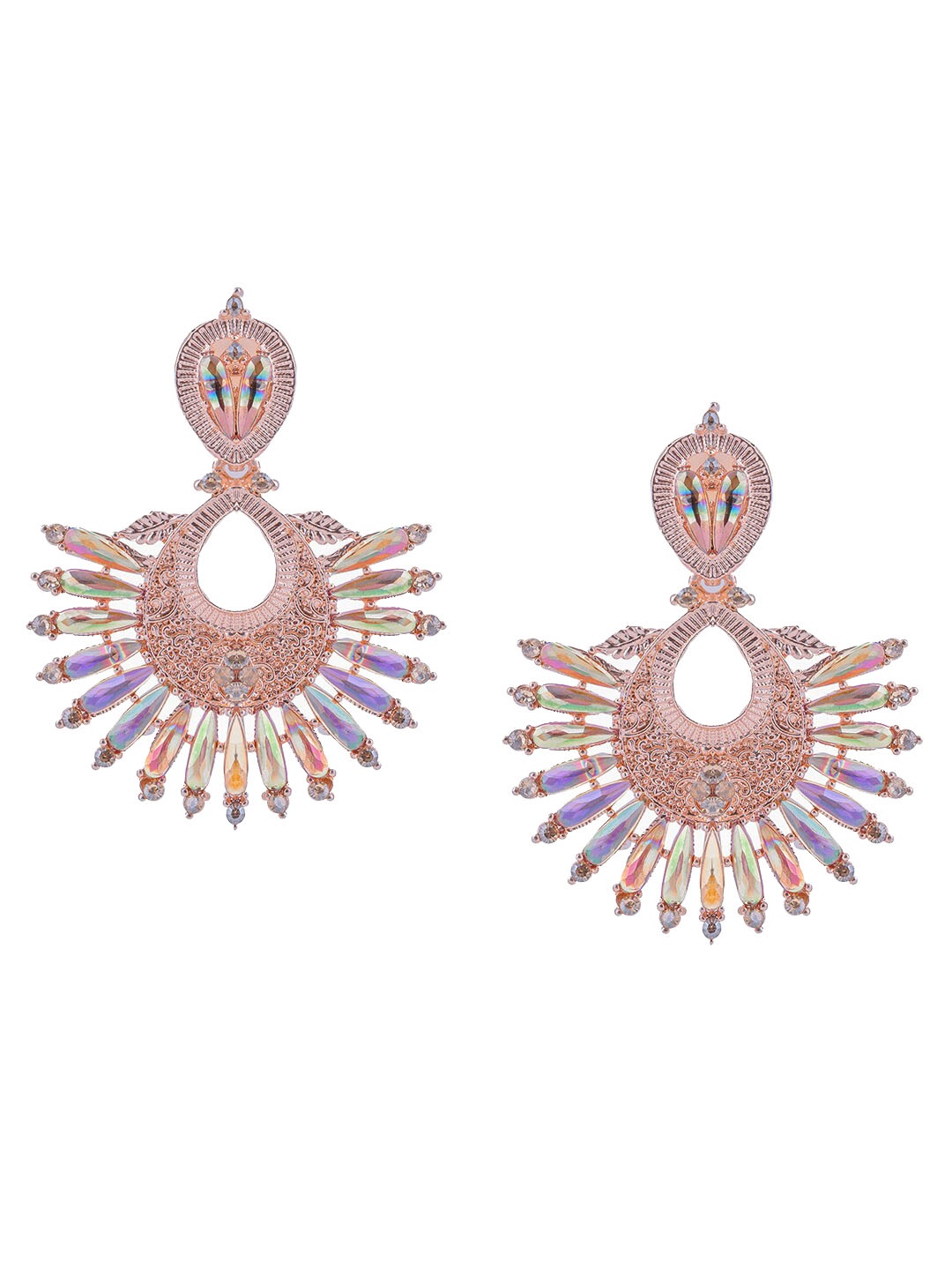 

Brandsoon Rose Gold Classic Drop Earrings