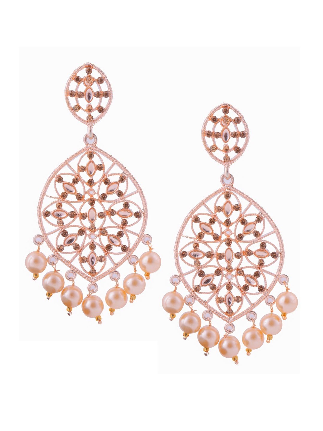 

Brandsoon Rose Gold-Plated Classic Drop Earrings
