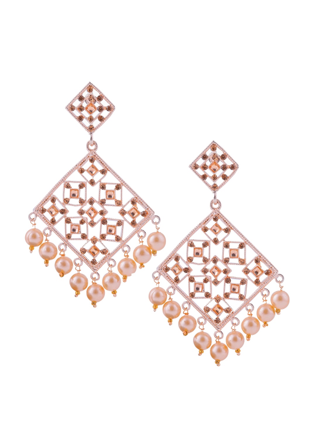 

Brandsoon Rose Gold-Plated Classic Drop Earrings