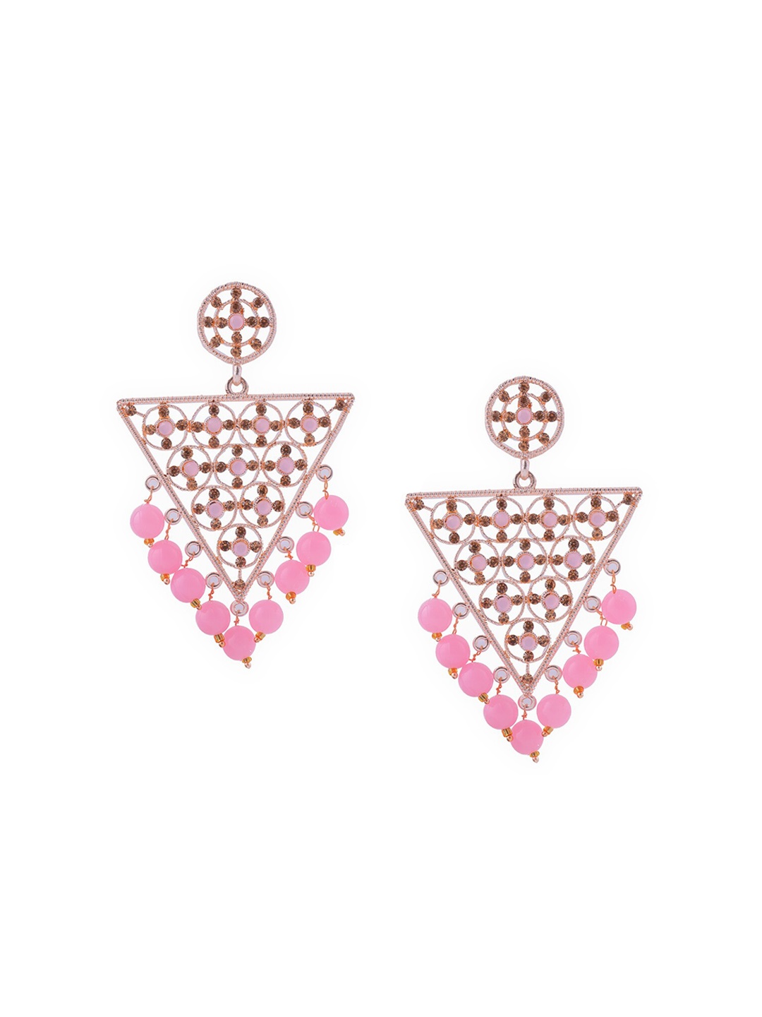 

Brandsoon Rose Gold-Plated Classic Drop Earrings
