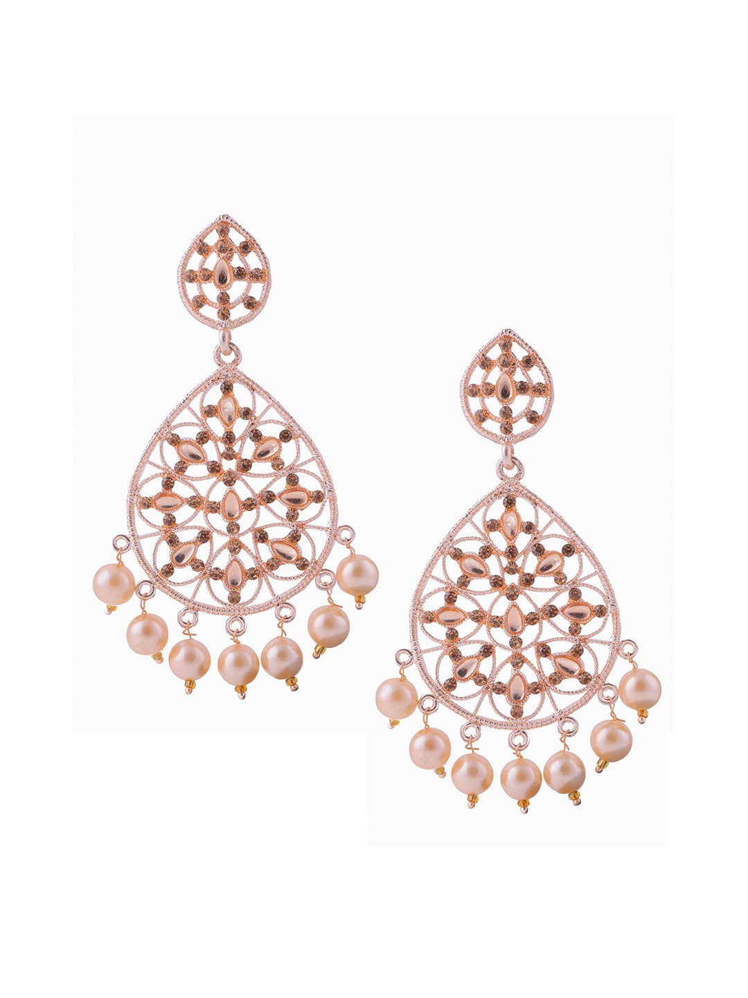

Brandsoon Rose Gold-Plated Classic Drop Earrings