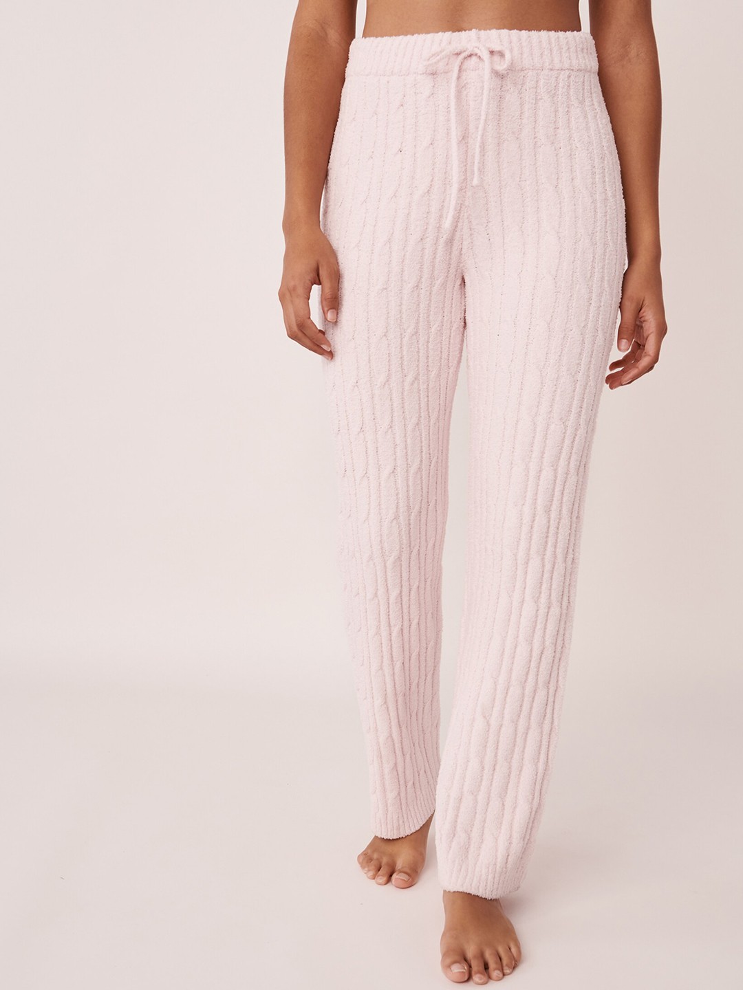 

La Vie en Rose Women Purple Solid Lounge Pants