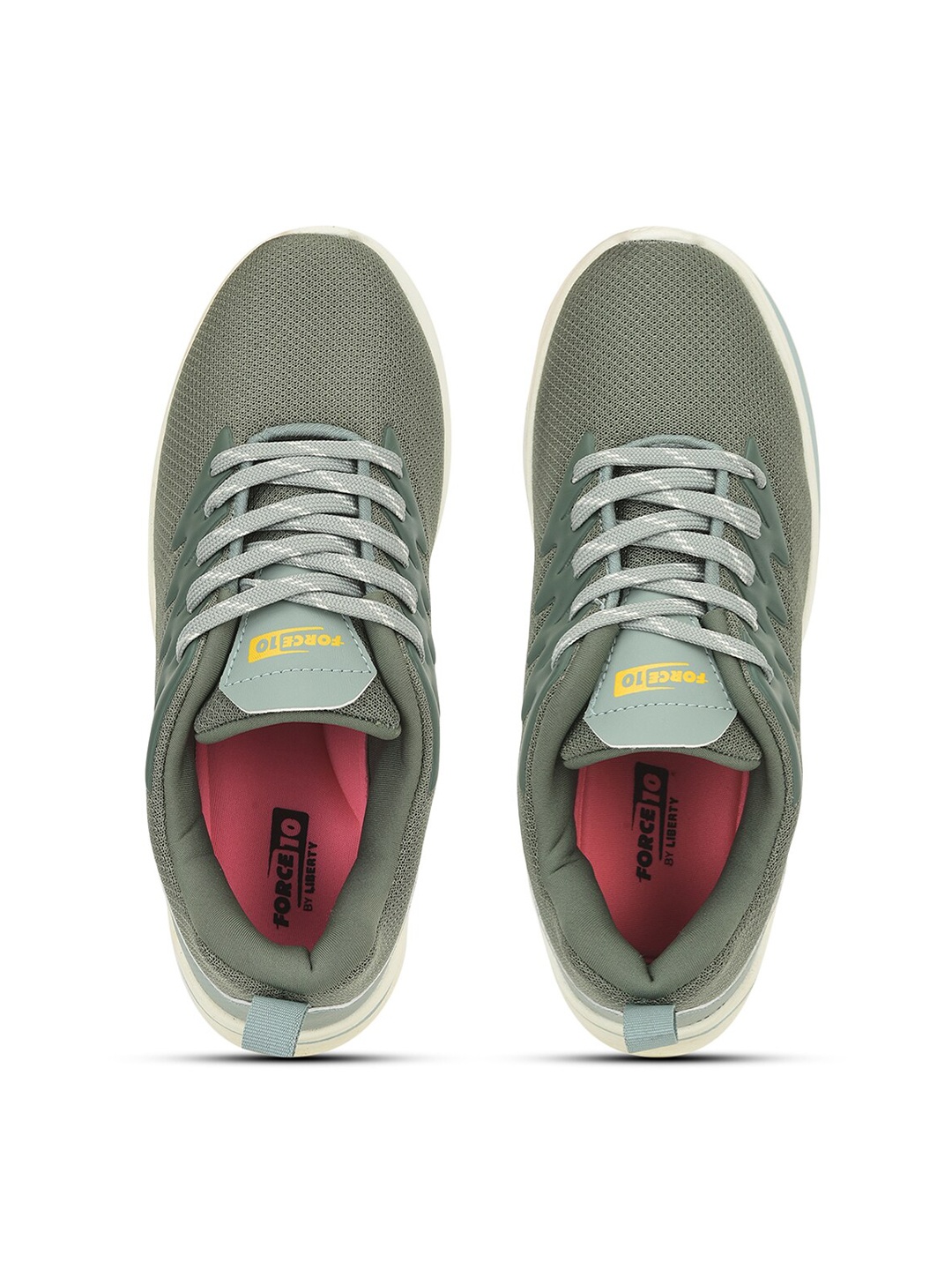 

Liberty Women Green Mesh Running Non-Marking Shoes