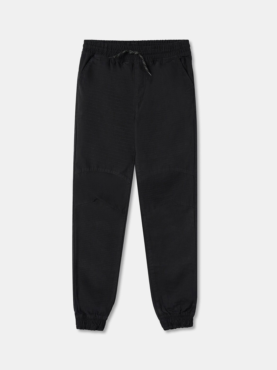 

R&B Boys Black Cotton Joggers
